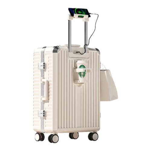 行李箱女2025新款20寸登机拉杆箱旅行密码皮箱子24男大容量静音轮