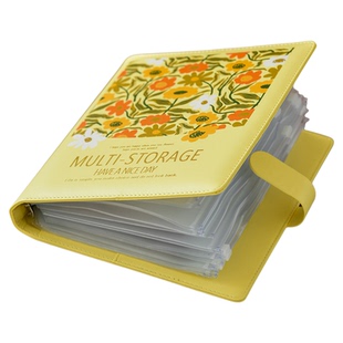 新款家庭证件收纳册荣誉证件书收纳存单票据收纳册重要卡套证件收纳包家用户口本文件袋档案资料便携式归纳袋