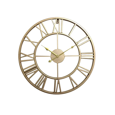 现代简约时尚挂钟表客厅金属铁艺