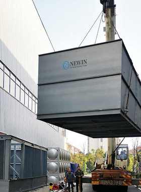 NEWIN钮盈闭式冷却塔逆流闭式塔 不锈钢方形蒸发式冷却塔制冷设备