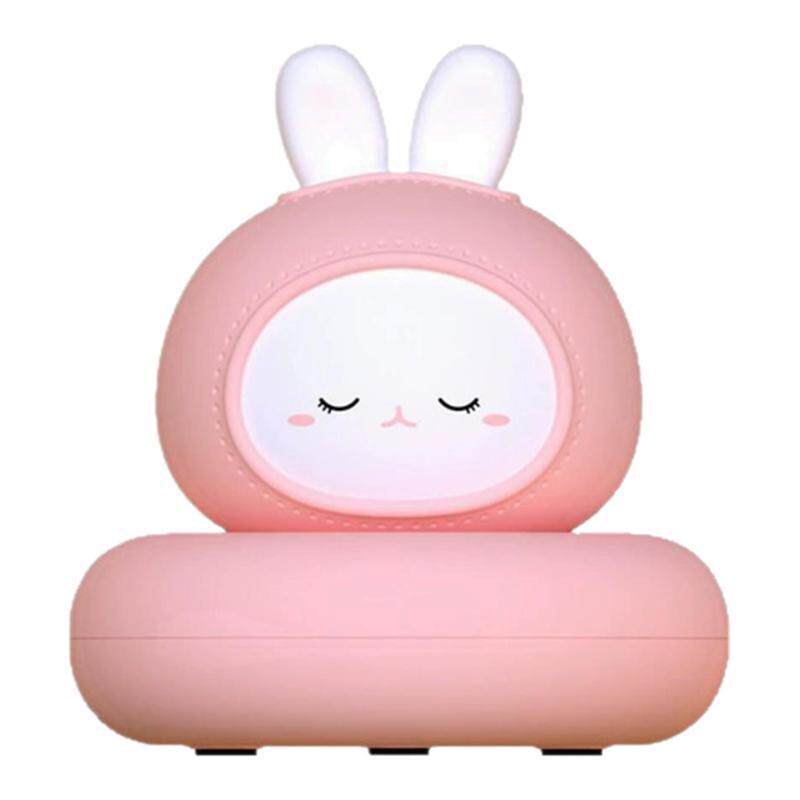 小夜灯卧室睡眠灯可调节亮度语音