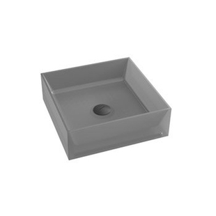 意大利AntonioLupi安东尼奥卢比树脂透明台上盆正方形盆NBTR40C