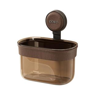 吸盘洗脸巾收纳盒壁挂式废弃纸巾回收二次利用洗手台擦脸巾置物架