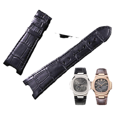 适配百达鹦鹉螺真皮表带