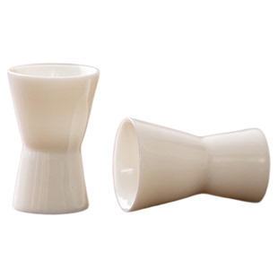 创意陶瓷个性白酒杯烈酒杯小盏复古纯色50ml一两小酒杯一口杯酒具