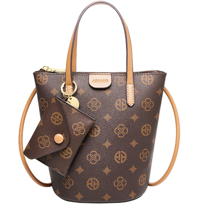 奥康菜篮子包高级大容量斜挎包