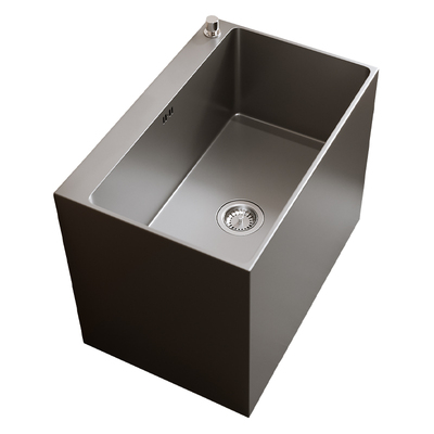 不锈钢拖把池水槽长方形