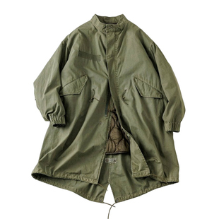 23aw单品freaks store男女款两件套m65阔版风衣绗缝棉服军事风新