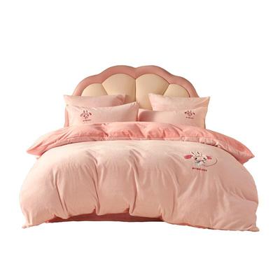 水星家纺儿童双面牛奶绒套件