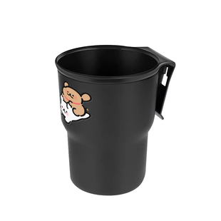 电动车水杯架可爱卡通多功能摩托车电瓶车防抖奶茶架置物收纳杯