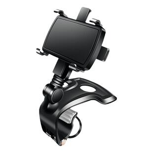 汽车仪表台车载手机支架中控台导航万向旋转车内用手机架夹子