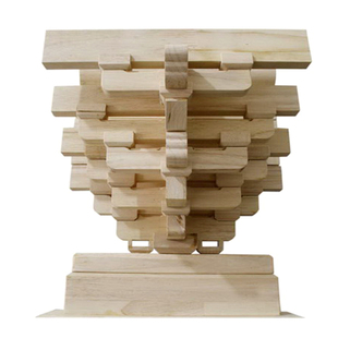 斗拱中式仿古实木斗拱 门楼飞檐斗拱屋檐装饰 木雕七踩平身科角拱