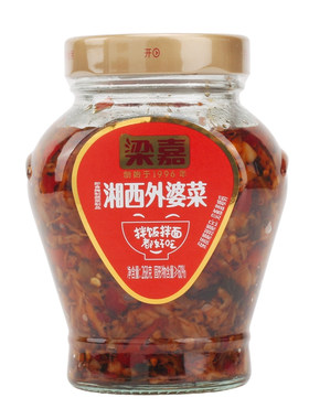 湖南长沙梁嘉茶油萝卜丁下饭菜