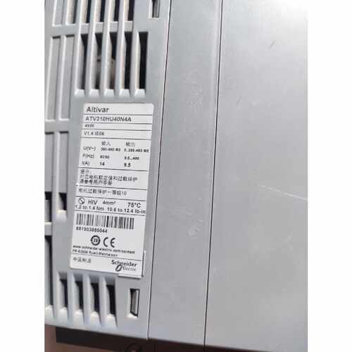 议价施耐德变频器ATV310HU40N4A4KW拆机包好实维修