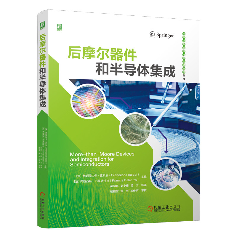 官网现货 后摩尔器件和半导体集成 弗朗西丝卡·亚科皮 弗朗西斯·巴莱斯特拉 异质集成 先进封装 微系统 MEMS 柔性混合电子技术
