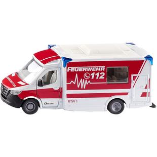 siku梅赛德斯奔驰短跑运动员Miesen C型救护车2115儿童合金车玩具