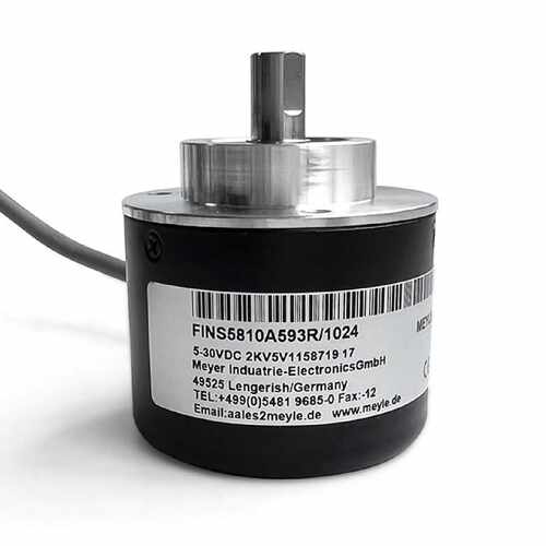 售前询价定制FINS5810A593R/1024造纸厂旋转编码器 轴10mm