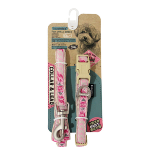 TOUCHDOG项圈牵引绳通用多种花色超小型小型颈圈脖圈牵引绳套装