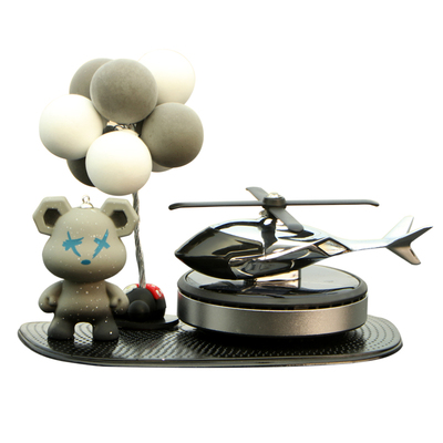 爆款太阳能飞机香薰车载摆件