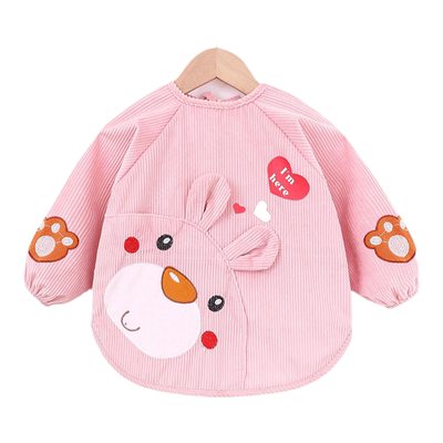 香彩儿童罩衣吃饭可爱反穿衣