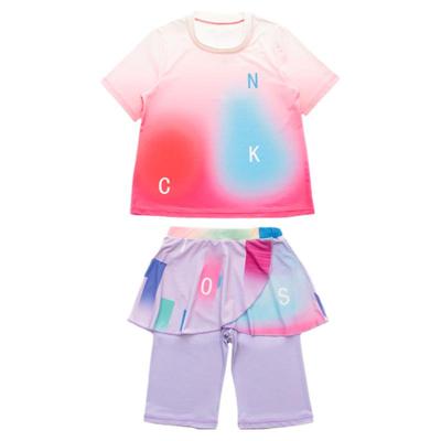 女童速干衣套装羽毛球服凉感排汗