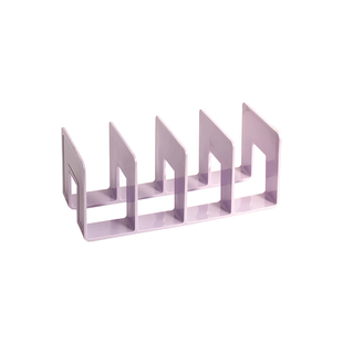 北欧莫兰迪亚克力书立 透明书架分隔创意ins桌面收纳书挡书夹书靠