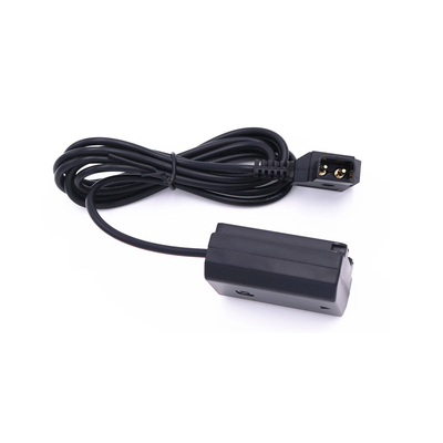 LP-E6接V口电池D-Tap转接线SMALLHD502电源假电池DR-E6适用90D 7D