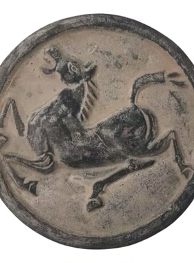 研学拓片素材瓦当拓印模具拓板