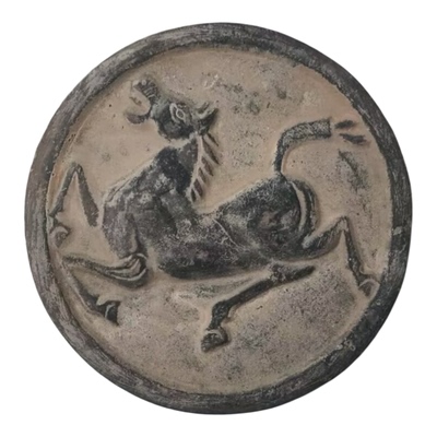 研学拓片素材瓦当拓印模具拓板