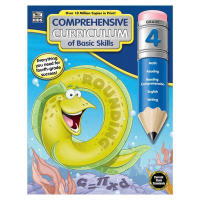 Comprehensive Curriculum of Basic Skills, Grade 4 英文原版 Spectrum 基本知识综合课程 ，4年级