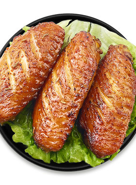 来伊份BBQ烤翅中1包网红烧烤味