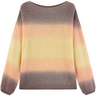 太平鸟女装 2026年新款时尚浪漫马海毛丁达尔套衫上衣A1EEF1111