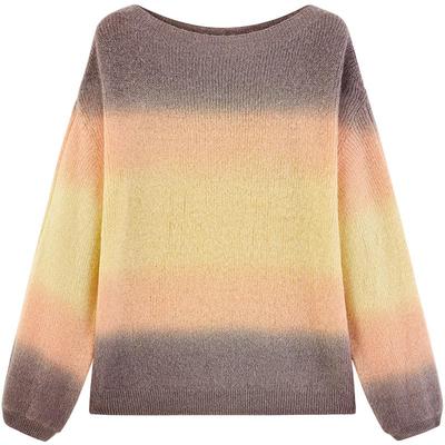 太平鸟女装 2025年新款时尚浪漫马海毛丁达尔套衫上衣A1EEF1111