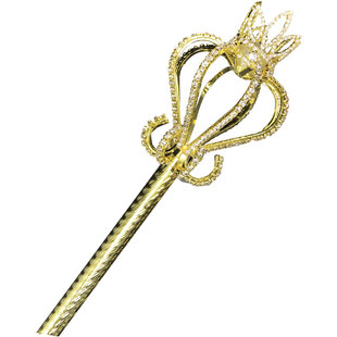 魔法棒加长权杖手杖公主皇冠女孩天使道具成人玩具演出超长仙女棒