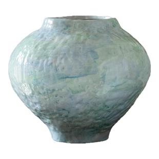 陶瓷花瓶中式复古高级感餐桌大号摆件侘寂风干花插花客厅玄关装饰