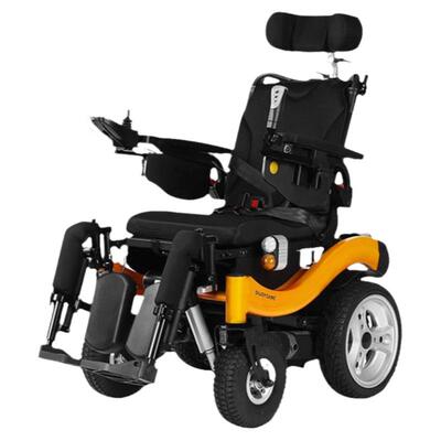 伊凯越野电动轮椅EP65S进口配置智能电动躺抬腿老人残疾人代步车