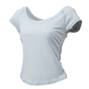 众爱舞苑舞蹈上衣短袖舞蹈练功服女新款大领速干古典舞现代舞服