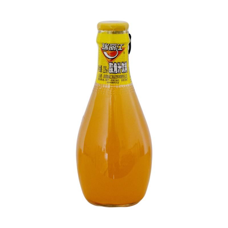 云南本土童年的酸角汁瑞麗江羅望子芒果汁酸爽飲料酸豆玻璃瓶飲品