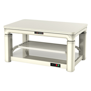 新款富炬电暖茶几升降电暖炉烤火桌长方形电暖桌家用客厅速热茶几