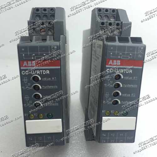 议价原装ABB 信号转换器 CC-U/RTDR  24-48VDC 1SVR040012R2600