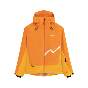 nowinsnow2025新款滑雪服男款单板专业3L橙色滑雪上衣滑雪防寒服