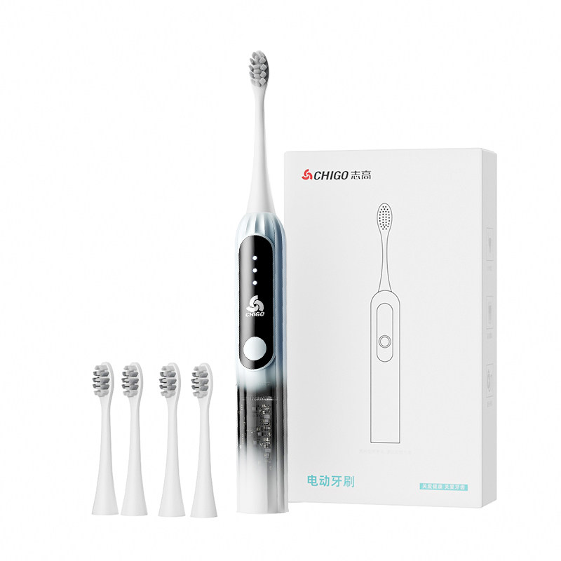 志高电动牙刷软毛IPX8防水全自动