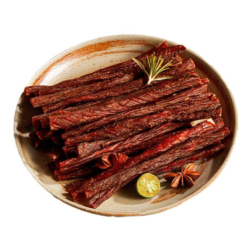 老厨风干肉手撕猪肉干超干五香香辣猪肉条特产零食公室休闲小吃