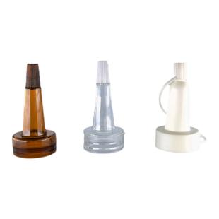 安瓶小奶嘴西林瓶瓶专用喇叭玻尿酸分装瓶冻干粉透明滴头瓶