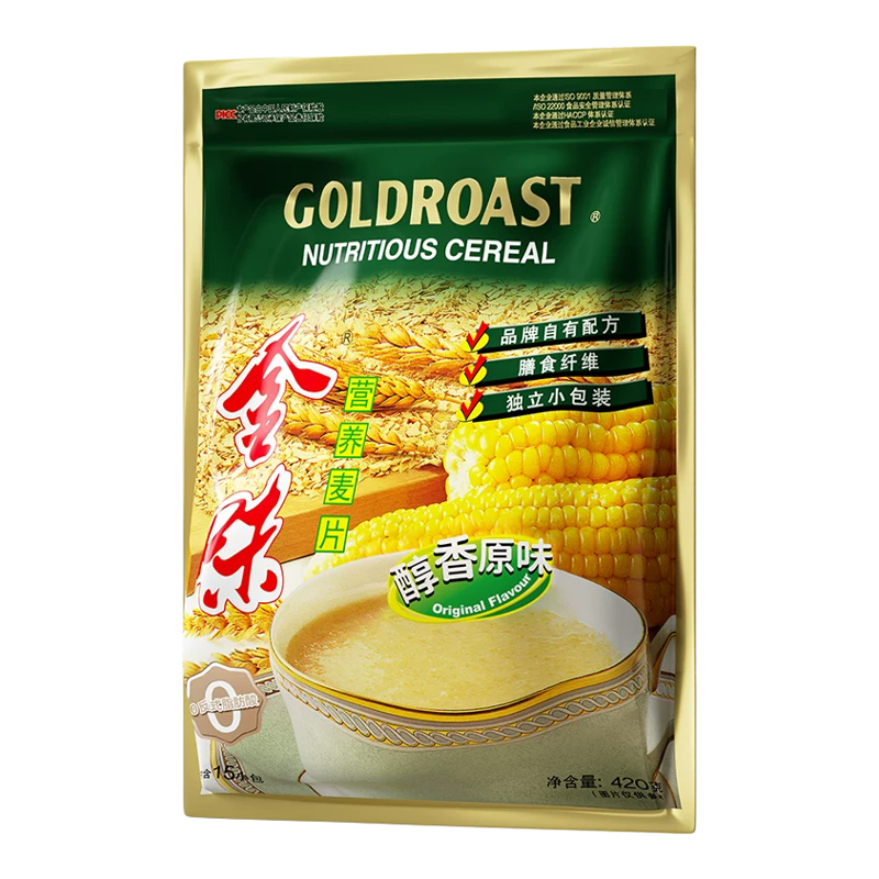 金味麦片醇香原味燕麦片加燕麦