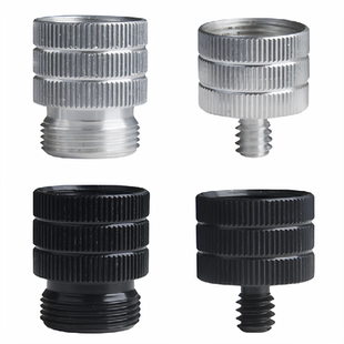 5/8转3/8转接螺丝1/4麦克风话筒支架转换头母公稳固摄影器材配件