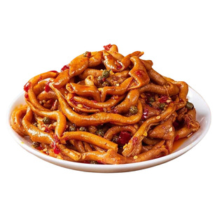 藤椒鸭肠香辣麻辣开袋即食网红休闲解馋卤味小零食湖南辣味追剧