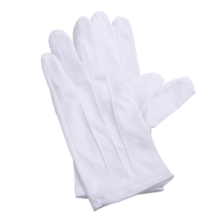 三筋礼仪白手套检阅升旗军训开车专用礼兵交通指挥白色男女夏儿童