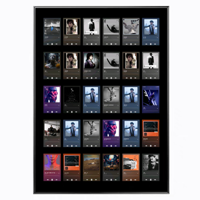 diy定制nfc音乐相框唱片芯片贴