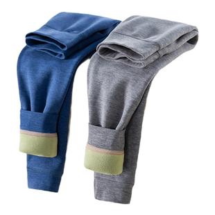 儿童保暖裤校服神器加绒加厚男女童棉裤德绒内穿秋裤冬季裤子打底